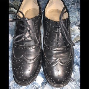 Black Loafers lace up